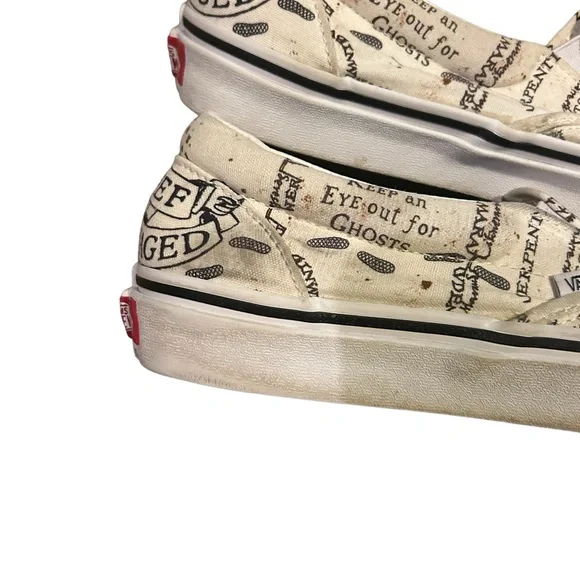 Vans Harry Potter x Classic Slip-On Marauder's Map sneaker men sz